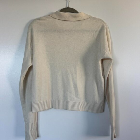 Intermix Cream Cashmere Sweater - Picture 3 of 4